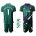 Chelsea #1 Arrizabalaga Green Goalkeeper Kid Soccer Club Jersey