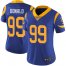 Nike Los Angeles Rams #99 Aaron Donald Royal Blue Alternate Womens Stitched NFL Vapor Untouchable Limited Jersey