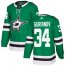 Adidas Dallas Stars #34 Denis Gurianov Green Home Authentic Stitched NHL Jersey