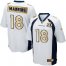 Nike Denver Broncos #18 Peyton Manning White Mens Stitched NFL Game Super Bowl 50 Collection Jersey