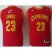 Youth Cleveland Cavaliers 23 LeBron James Red Stitched Revolution 30 Swingman NBA Jersey