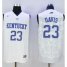 Kentucky Wildcats #23 Anthony Davis White Basketball Stitched NCAA Jersey