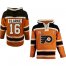 Philadelphia Flyers #16 Bobby Clarke Orange Sawyer Hooded Sweatshirt Stitched NHL Jersey