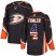 Adidas Anaheim Ducks #4 Cam Fowler Black Home Authentic USA Flag Stitched NHL Jersey