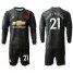 Manchester United #21 Ander Herrera Third Long Sleeves Soccer Club Jersey