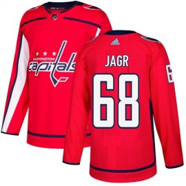 Adidas Washington Capitals #68 Jaromir Jagr Red Home Authentic Stitched NHL Jersey