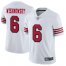 Nike San Francisco 49ers #6 Mitch Wishnowsky White Rush Mens Stitched NFL Vapor Untouchable Limited Jersey