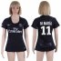 Womens Paris Saint-Germain #11 Di Maria Sec Away Soccer Club Jersey