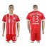 Bayern Munchen #13 Rafinha Home Soccer Club Jersey