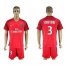 Paris Saint-Germain #3 Kimpembe Red Soccer Club Jersey