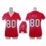 Nike San Francisco 49ers #80 Jerry Rice Red Team Color Draft Him Name & Number Top Womens Stitched NFL Elite Jersey
