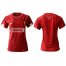 Womens Liverpool Blank Red Home Soccer Club Jersey