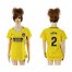 Womens Atletico Madrid #2 Godin Away Soccer Club Jersey