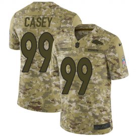 Nike Denver Broncos #99 Jurrell Casey Camo Mens Stitched NFL Limited 2018 Salute To Service Jersey