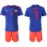 Colombia #7 Bacca Away Soccer Country Jersey