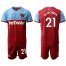 West Ham United #21 Ogbonna Home Soccer Club Jersey