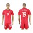 Norway #19 Jenssen Home Soccer Country Jersey