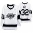 Los Angeles Kings #32 Jonathan Quick Mens Adidas 2019-20 Heritage White Throwback 90s NHL Jersey