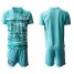 Chelsea Blank Light Blue Goalkeeper Soccer Club Jersey