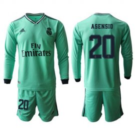 Real Madrid #20 Asensio Third Long Sleeves Soccer Club Jersey
