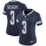 Nike Dallas Cowboys #3 Garrett Gilbert Navy Blue Team Color Womens Stitched NFL Vapor Untouchable Limited Jersey