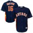 Houston Astros #16 Brian McCann Navy Blue Cool Base Stitched Youth MLB Jersey