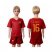 Roma #16 De Rossi Home Kid Soccer Club Jersey