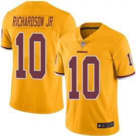 Nike Washington Football Team #10 Paul Richardson Jr Gold Mens Stitched NFL Limited Rush Jersey