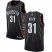 Mens Nike Brooklyn Nets #31 Jarrett Allen Black Basketball Swingman City Edition 2018-19 Jersey