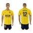 Atletico Madrid #12 Augusto Away Soccer Club Jersey