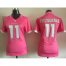 Nike Arizona Cardinals #11 Larry Fitzgerald Pink Womens Stitched NFL Elite Bubble Gum Jersey