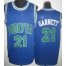 Minnesota Timberwolves 21 Kevin Garnett Blue Hardwood Classics Revolution 30 NBA Jerseys Cheap