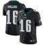 Nike Philadelphia Eagles #16 Mack Hollins Black Alternate Mens Stitched NFL Vapor Untouchable Limited Jersey