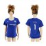 Womens Chelsea #1 Cech Home Soccer Club Jersey