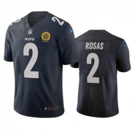 New York New York Giants #2 Aldrick Rosas Navy Vapor Limited City Edition NFL Jersey