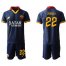 Roma #22 Zaniolo Third Soccer Club Jersey