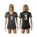 Womens Germany #3 Brehme Away Soccer Country Jersey