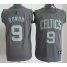 Boston Celtics 9 Rajon Rondo Grey Revolution 30 Swingman NBA Jerseys Cheap