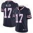 Nike Buffalo Bills #17 Josh Allen Navy Mens Stitched NFL Limited Inverted Legend Jersey