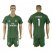 Real Madrid #1 I Casillas Green Goalkeeper Soccer Club Jersey