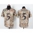 Nike Baltimore Ravens #5 Joe Flacco Camo Mens Stitched NFL New Elite USMC Jersey