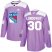 Adidas New York Rangers #30 Henrik Lundqvist Purple Authentic Fights Cancer Stitched NHL Jersey