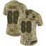 Nike Miami Dolphins #68 Robert Hunt Camo Womens Stitched NFL Limited 2018 Salute To Service Jersey