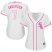 Chicago White Sox #7 Tim Anderson White/Pink Fashion Womens Stitched MLB Jersey
