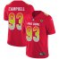Nike Jacksonville Jaguars #93 Calais Campbell Red Youth Stitched NFL Limited AFC 2019 Pro Bowl Jersey