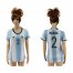 Womens Argentina #2 Maydana Home Soccer Country Jersey