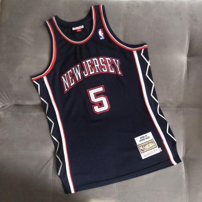 Jason Kidd- New Jersey Nets Throwback Jersey