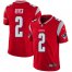 Nike New England Patriots #2 Brian Hoyer Red Mens Stitched NFL Limited Inverted Legend Jersey