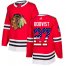 Adidas Chicago Blackhawks #27 Adam Boqvist Red Home Authentic USA Flag Stitched Youth NHL Jersey