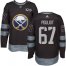 Adidas Buffalo Sabres #67 Benoit Pouliot Black 1917-2017 100th Anniversary Stitched NHL Jersey